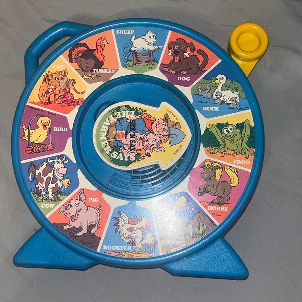 Mattle 1989 see N Say toy